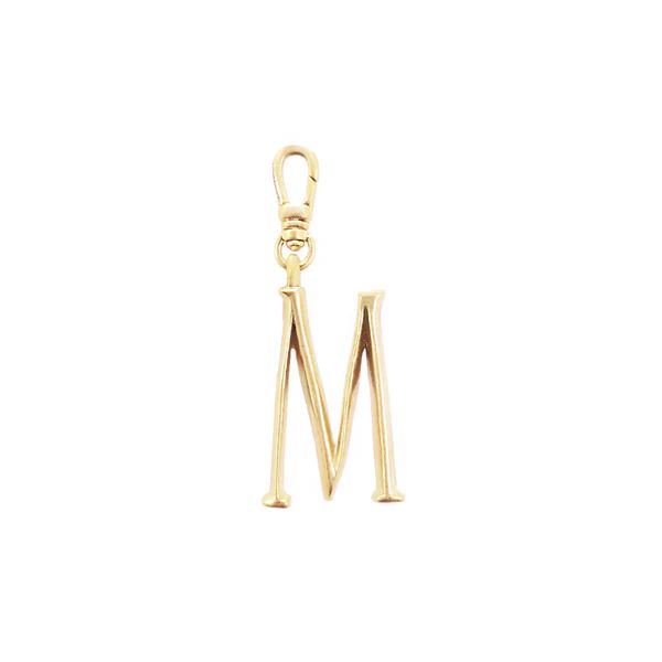 Plaza Letter M Charm - Small | Lulu Frost