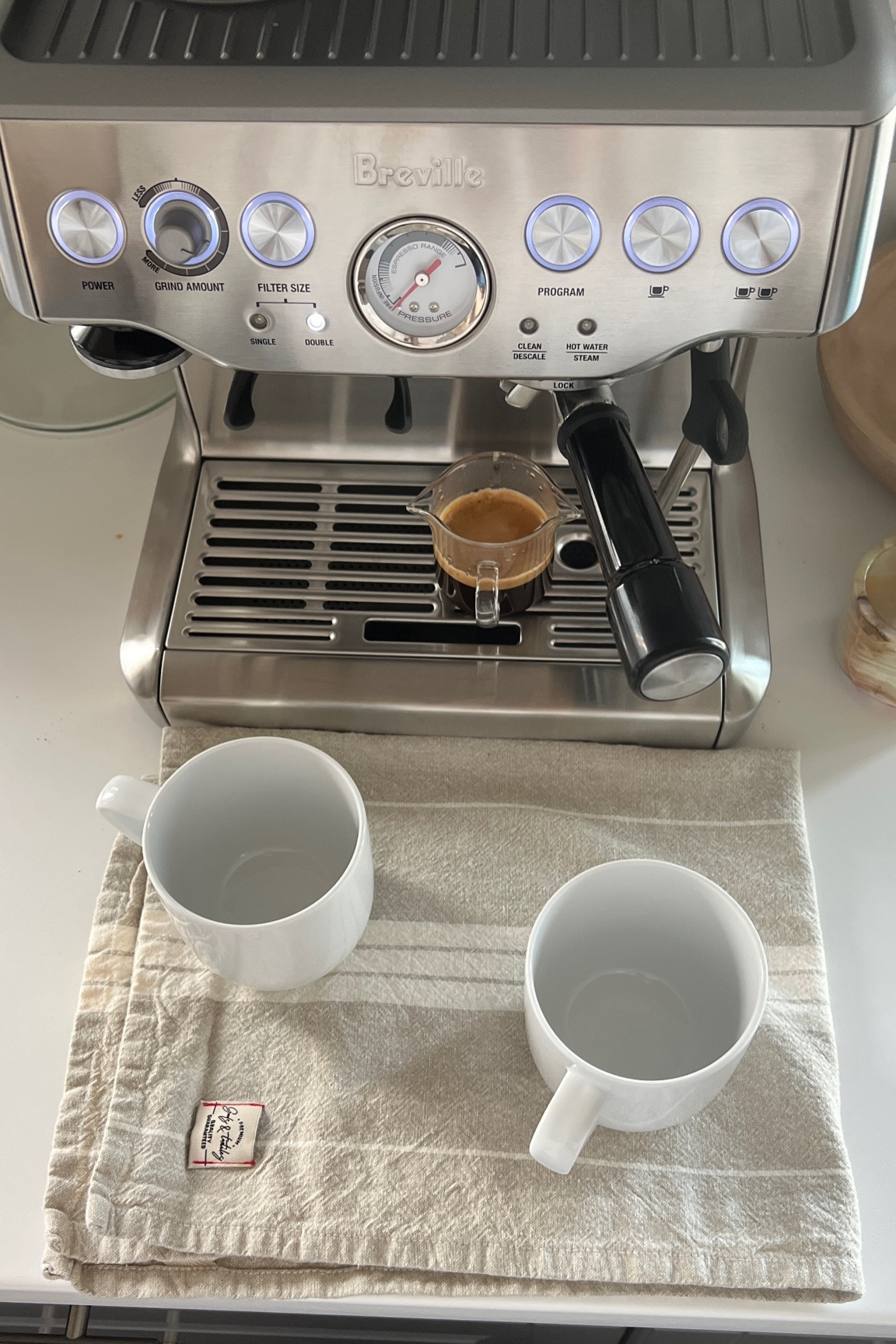 my espresso machine & fav mugs 🤍🤍🤍

#LTKHome