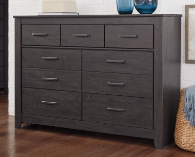 Brinxton 7 Drawer Dresser, Charcoal | Ashley Homestore