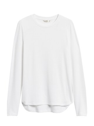 Luxespun Long-Sleeve T-Shirt | Banana Republic (CA)
