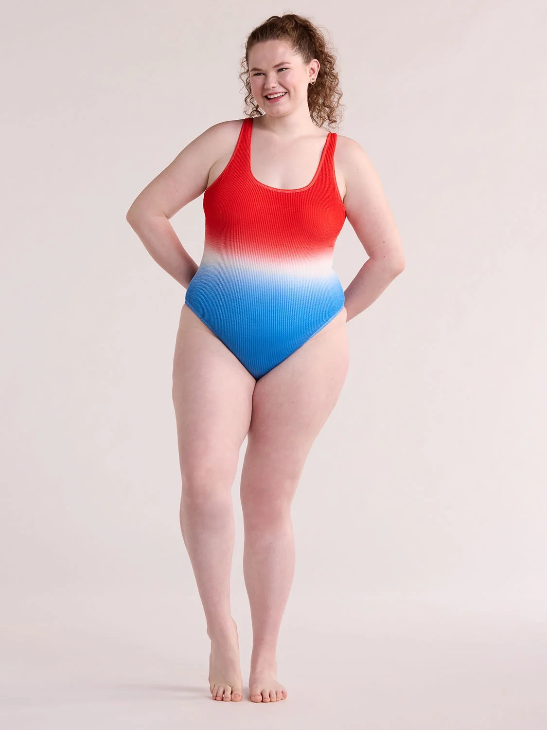 No Boundaries Juniors Crinkle One Piece Swimsuit, Sizes XS-XXL | Walmart (US)