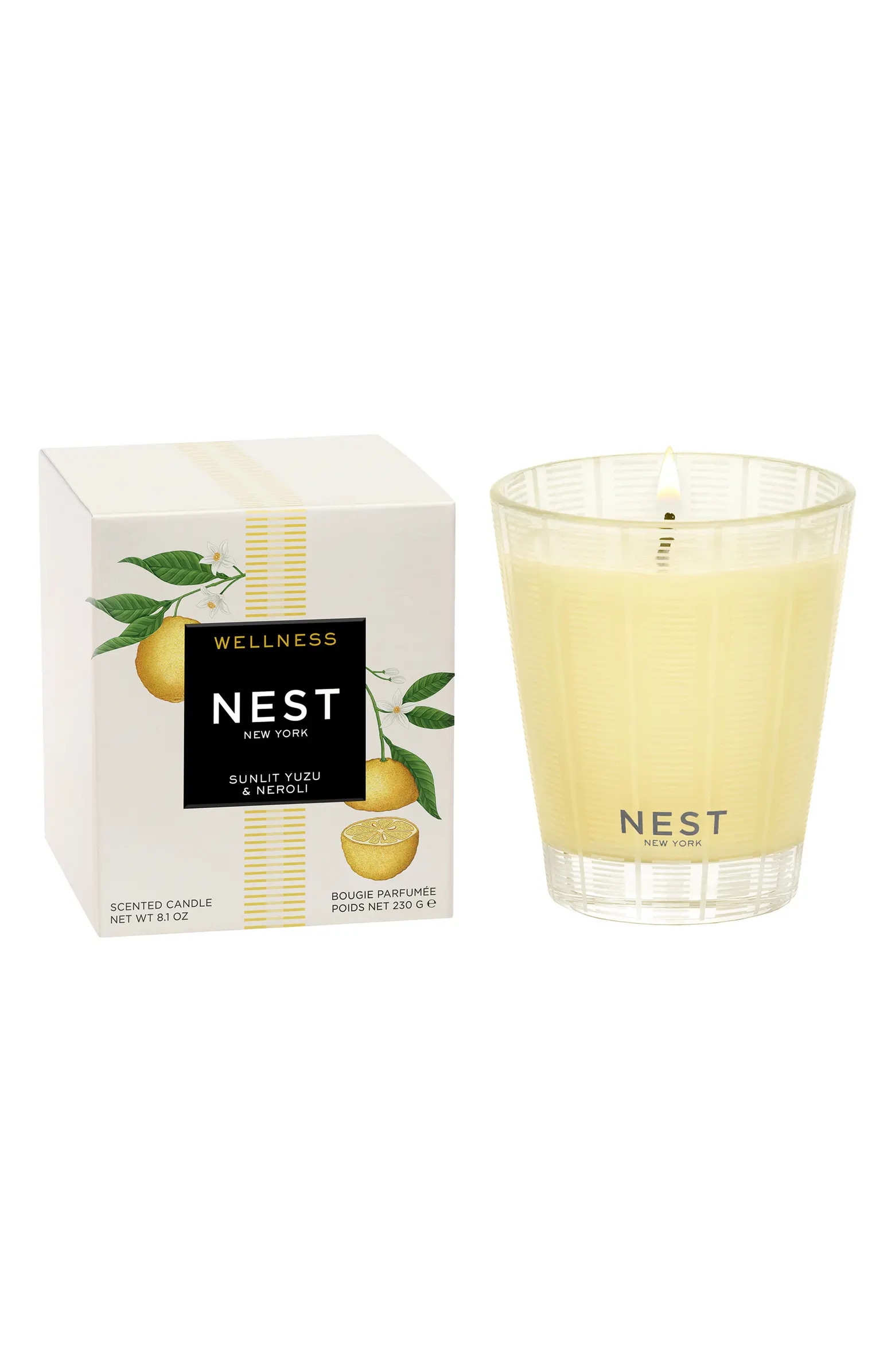 Sunlit Yuzu & Mandarin Candle | Nordstrom