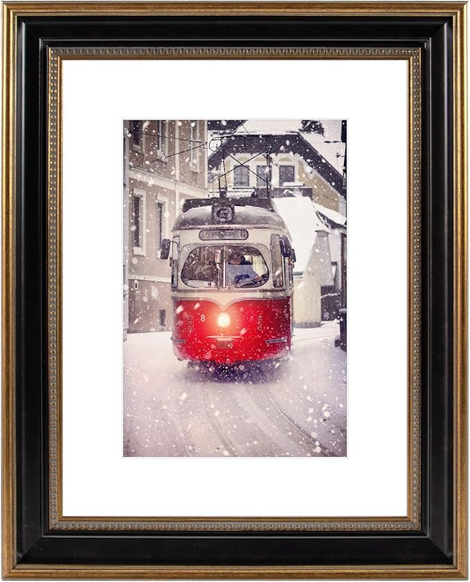 Space Art Deco, 12x16 Ornate Picture Frame with Mat for 8x12 Photo or Display 12x16 Prints Withou... | Amazon (US)
