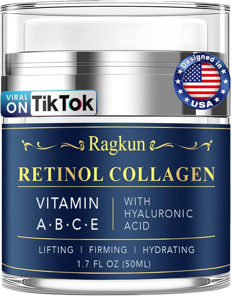 Retinol Cream for Face, Collagen Neck Creams for Tightening and Firming, Anti Aging Day & Night F... | Amazon (US)