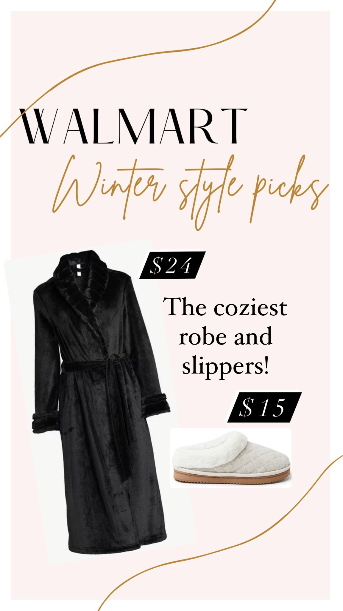 I found some really cozy winter pieces @walmart this week! #walmartpartner This robe and slippers are my absolute favorite. It’s been too long since I’ve had a nice robe and this one is so soft and perfect to enjoy this winter season. I love that I can wear these slippers every day and my feet don’t sweat in them (even without socks!) @walmartfashion #walmartfashion #cozywinterfinds #cozywinterfashion

#LTKGiftGuide #LTKstyletip #LTKSeasonal