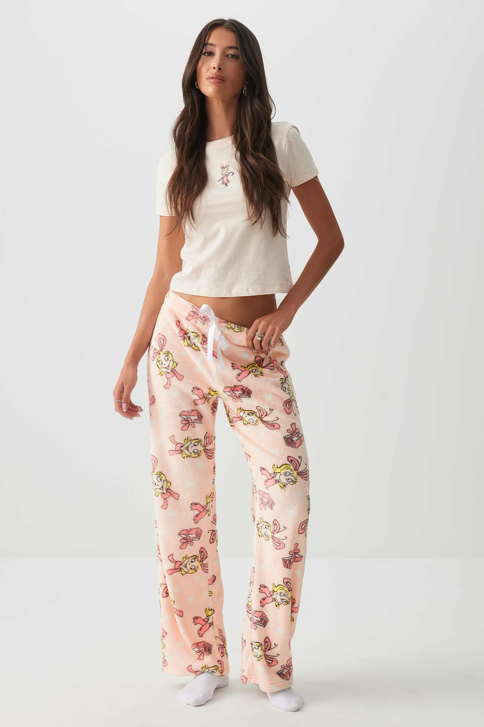 Cindy Lou Plush PJ Pants | Ardene