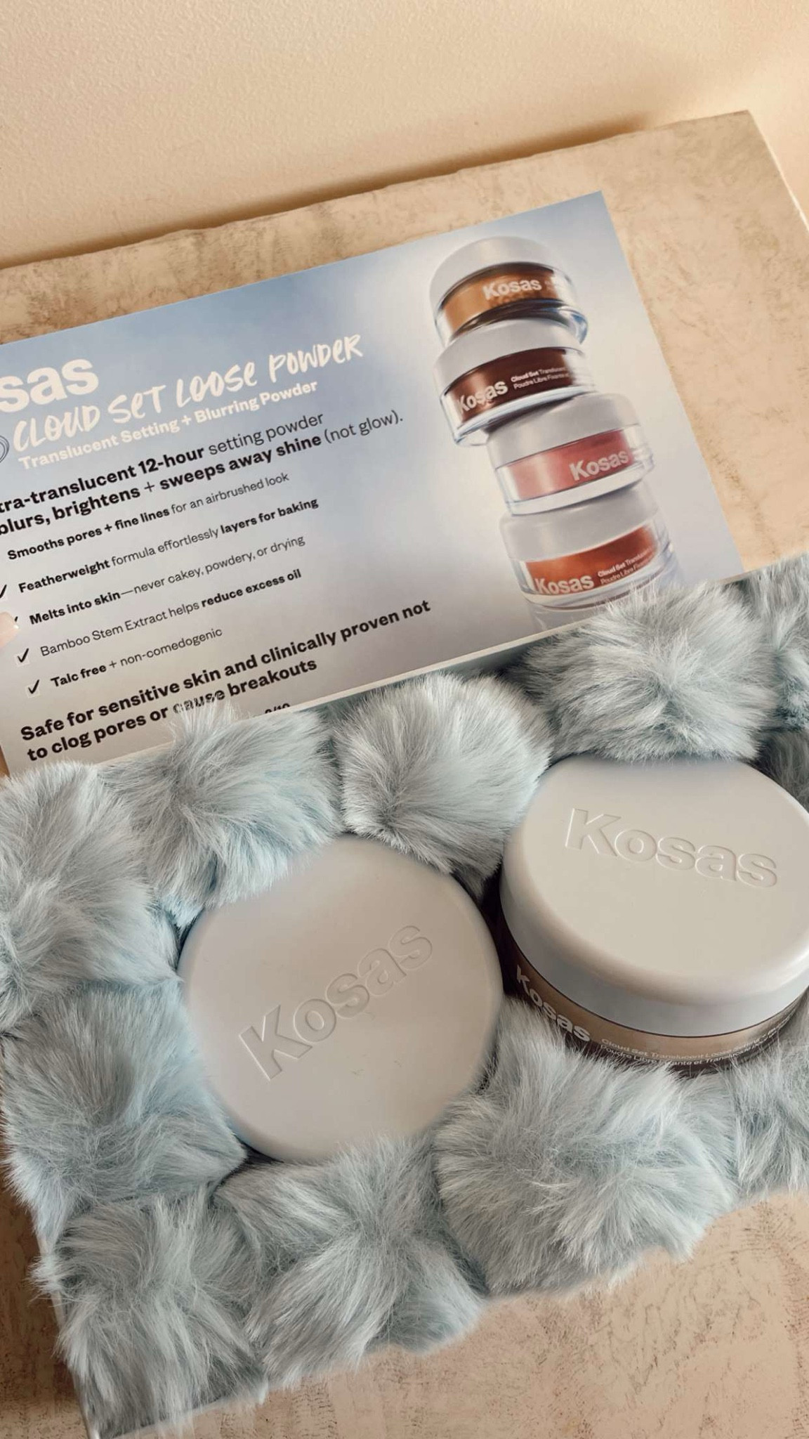 Love! 😍☁️🤍

New Translucent Setting and Blurring Powders from Kosas! 

#LTKU #LTKFindsUnder100 #LTKBeauty