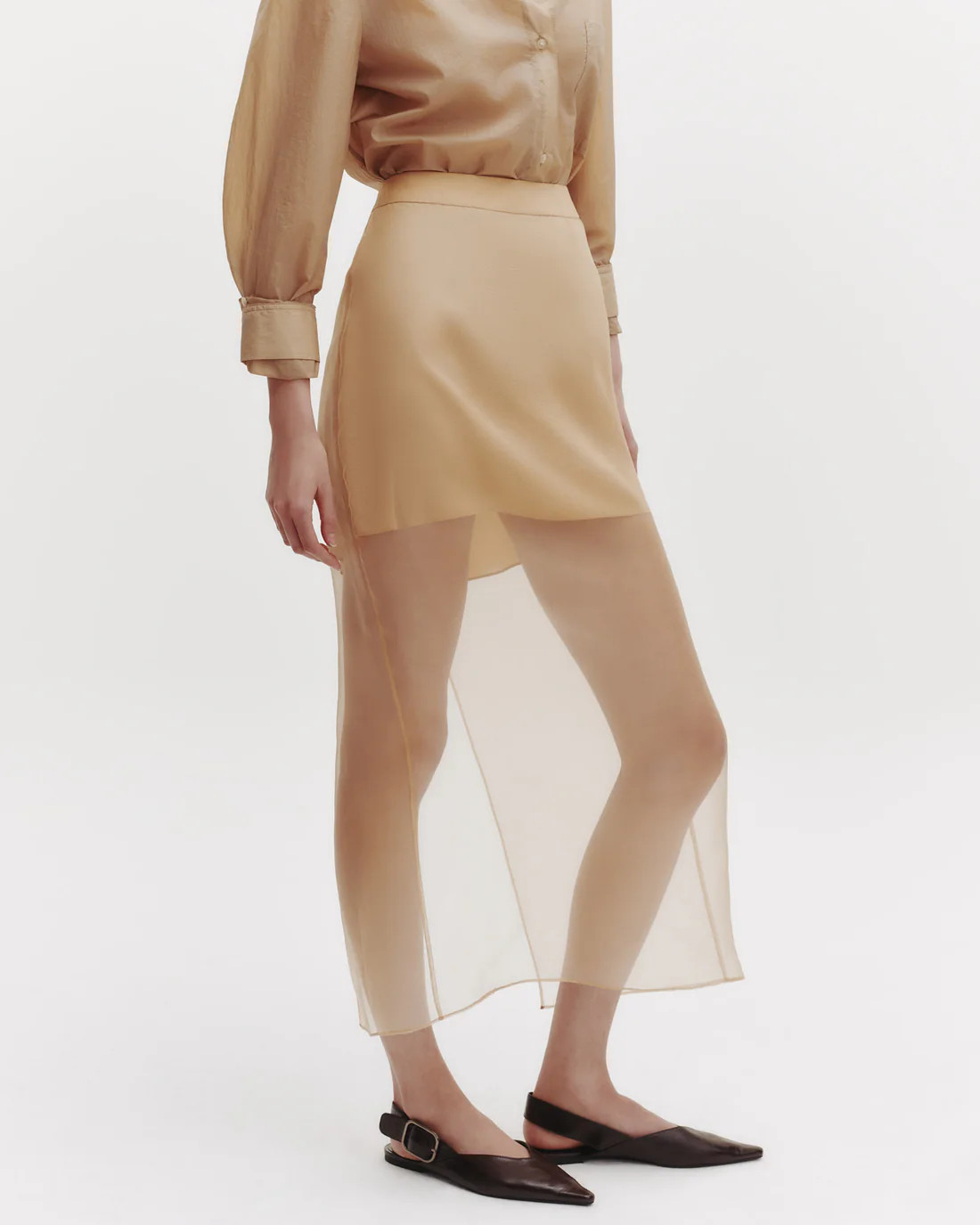 Sylkie Skirt in Silk Organza | TWP