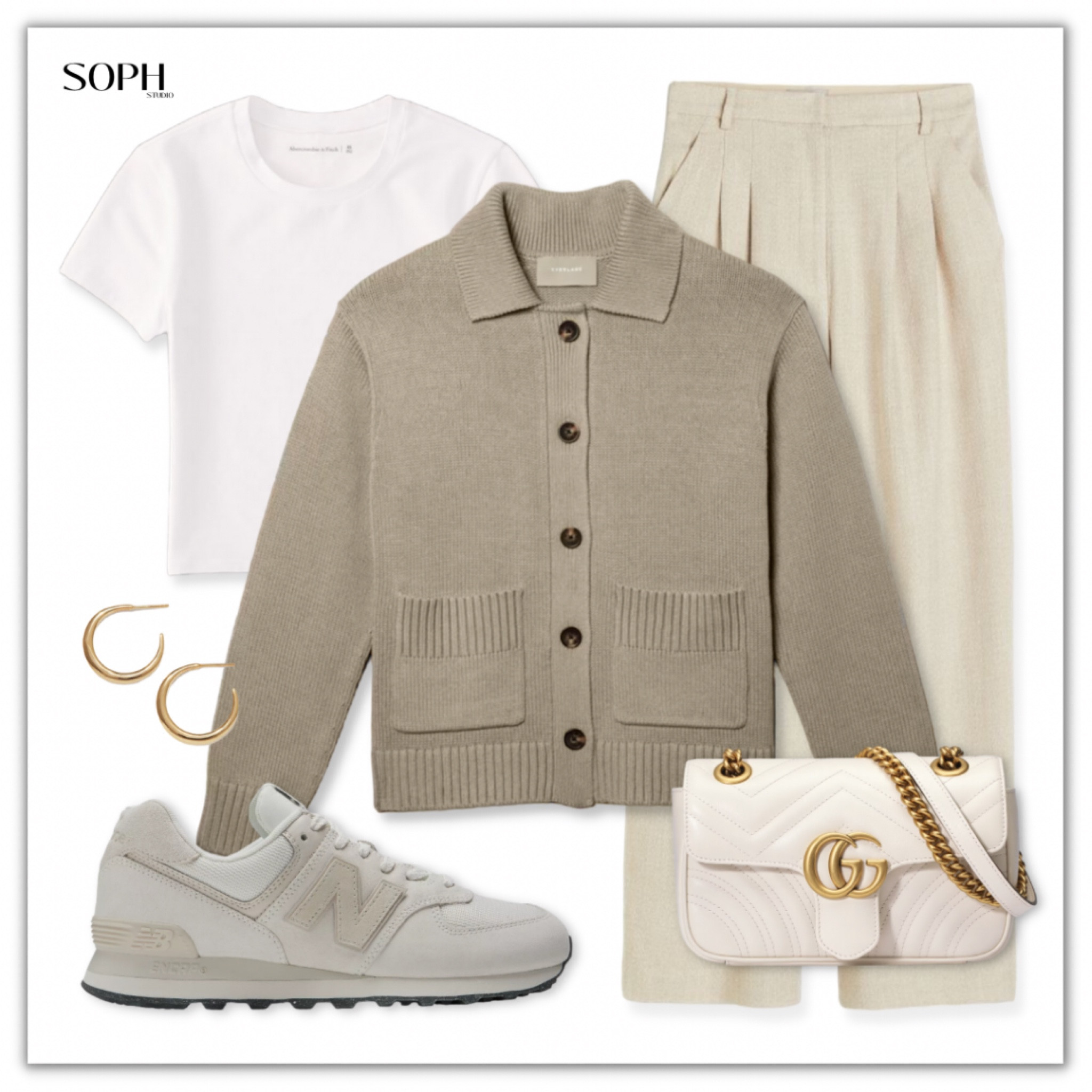 A simple and classy look styled with neutral tones  ✨🤍

#LTKfit #LTKstyletip #LTKworkwear