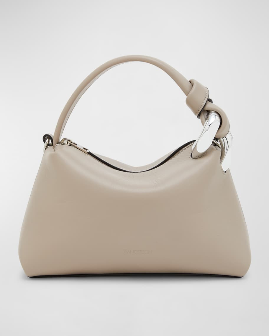 JW Anderson Corner Small Zip Leather Shoulder Bag | Neiman Marcus