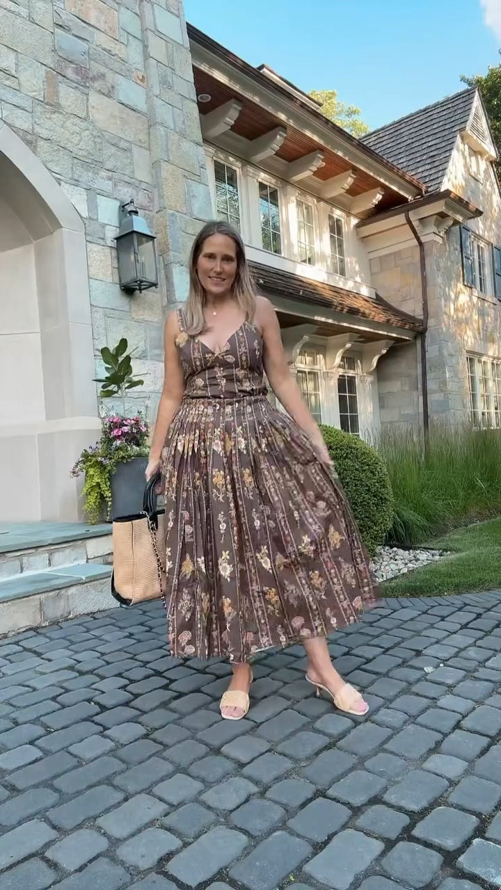 Earthy brown tones are trending for summer, and I’m loving this floral two-piece look. The print is so pretty for warm-weather days, and the flowy fit makes it feel comfortable and flattering. Perfect for vacation, lunch plans, or a summer night out.

#LTKSeasonal #LTKOver40 #LTKMidsize