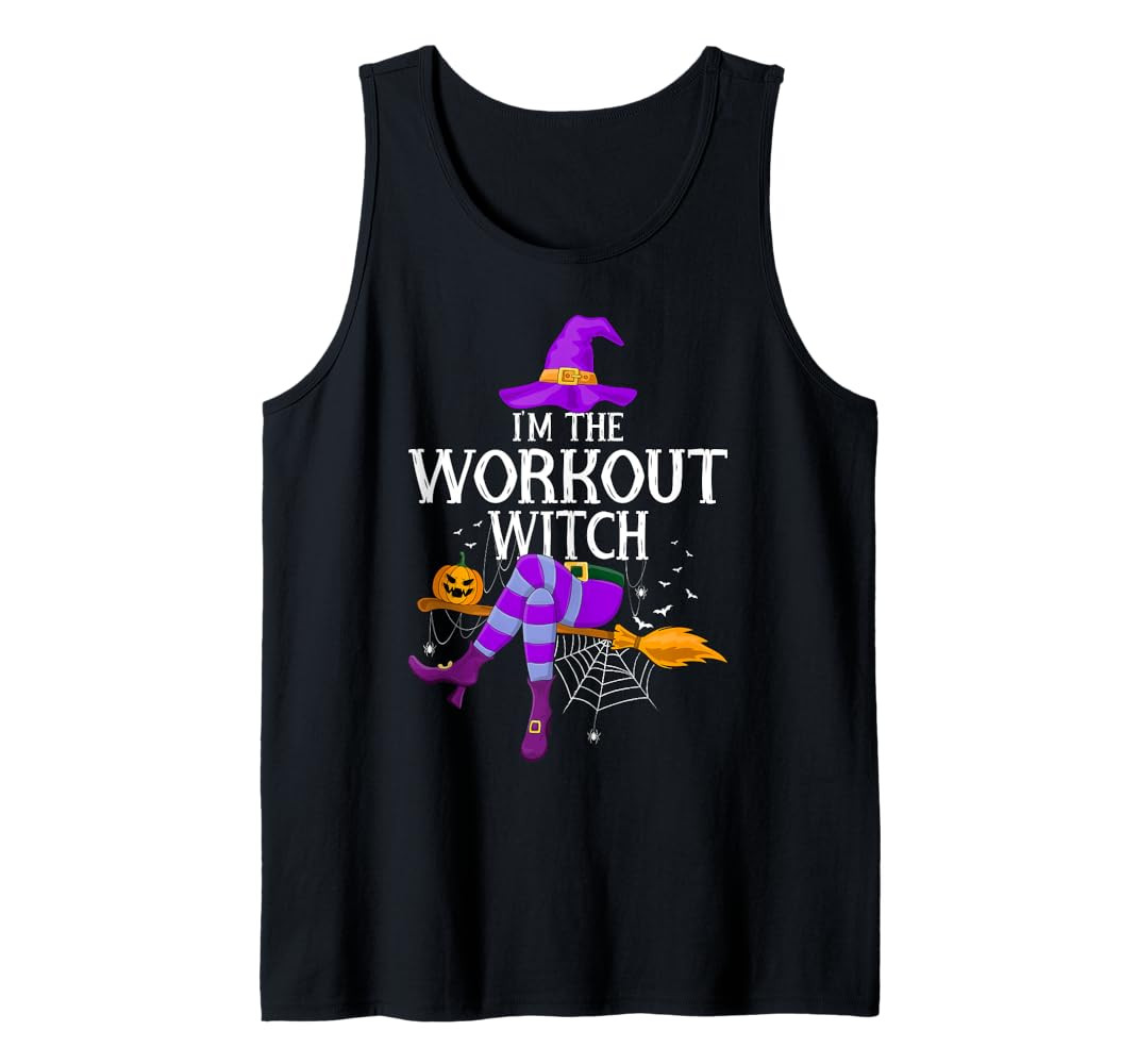 Matching Family Costume I'm The Workout Witch Halloween Tank Top | Amazon (US)