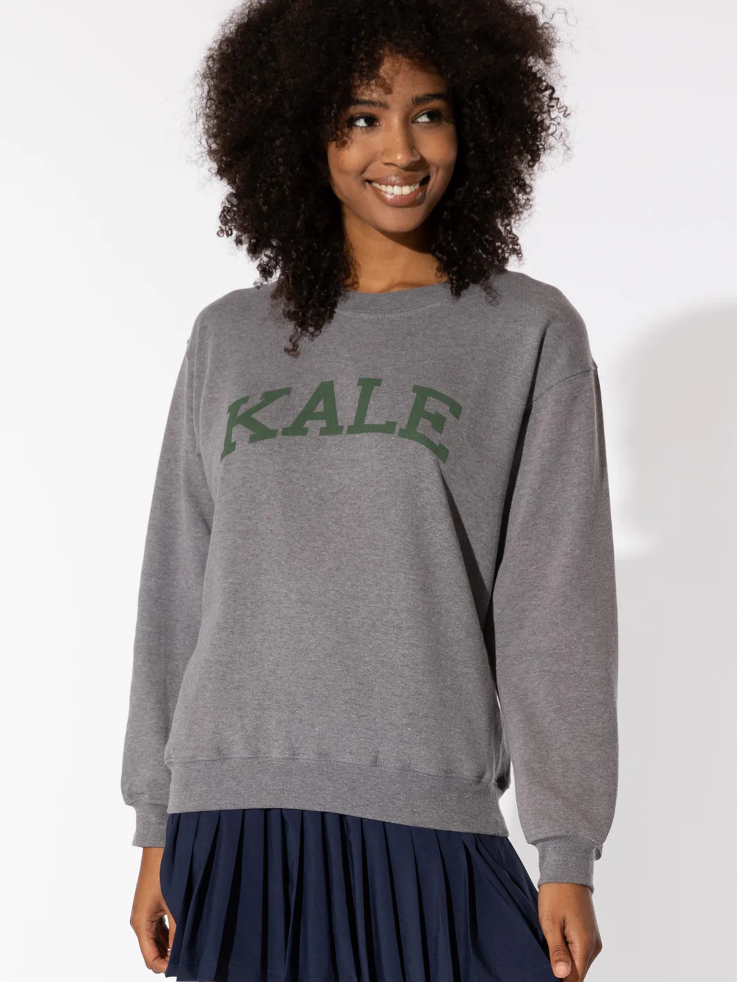 Sub Urban Riot Women's Kale Willow Sweatshirt in Heather Grey Large Lord & Taylor | Lord & Taylor