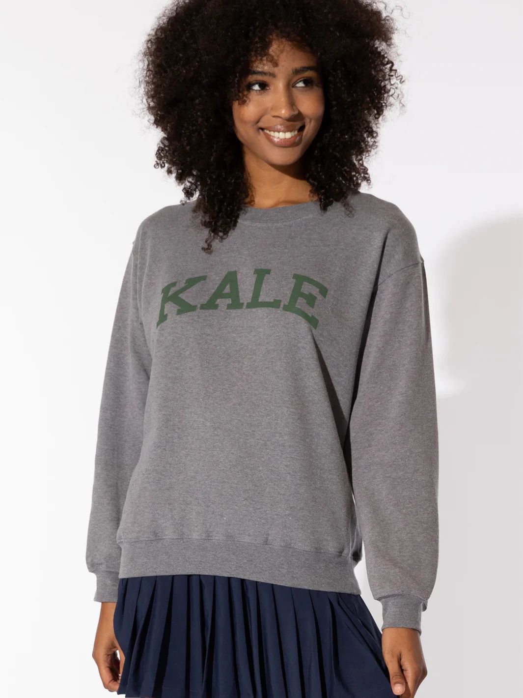 Sub Urban Riot Women's Kale Willow Sweatshirt in Heather Grey Large Lord & Taylor | Lord & Taylor