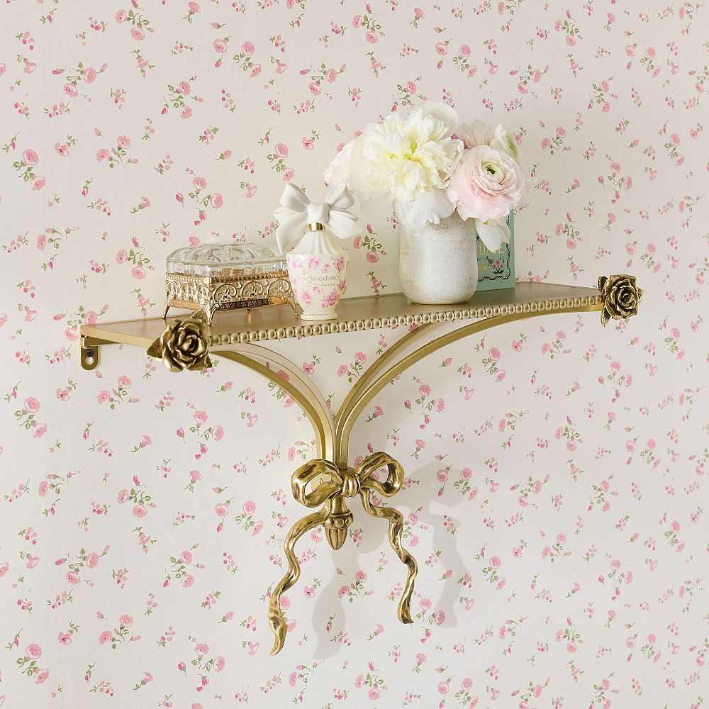 LoveShackFancy Bow Shelf (26"x17") | Pottery Barn Teen