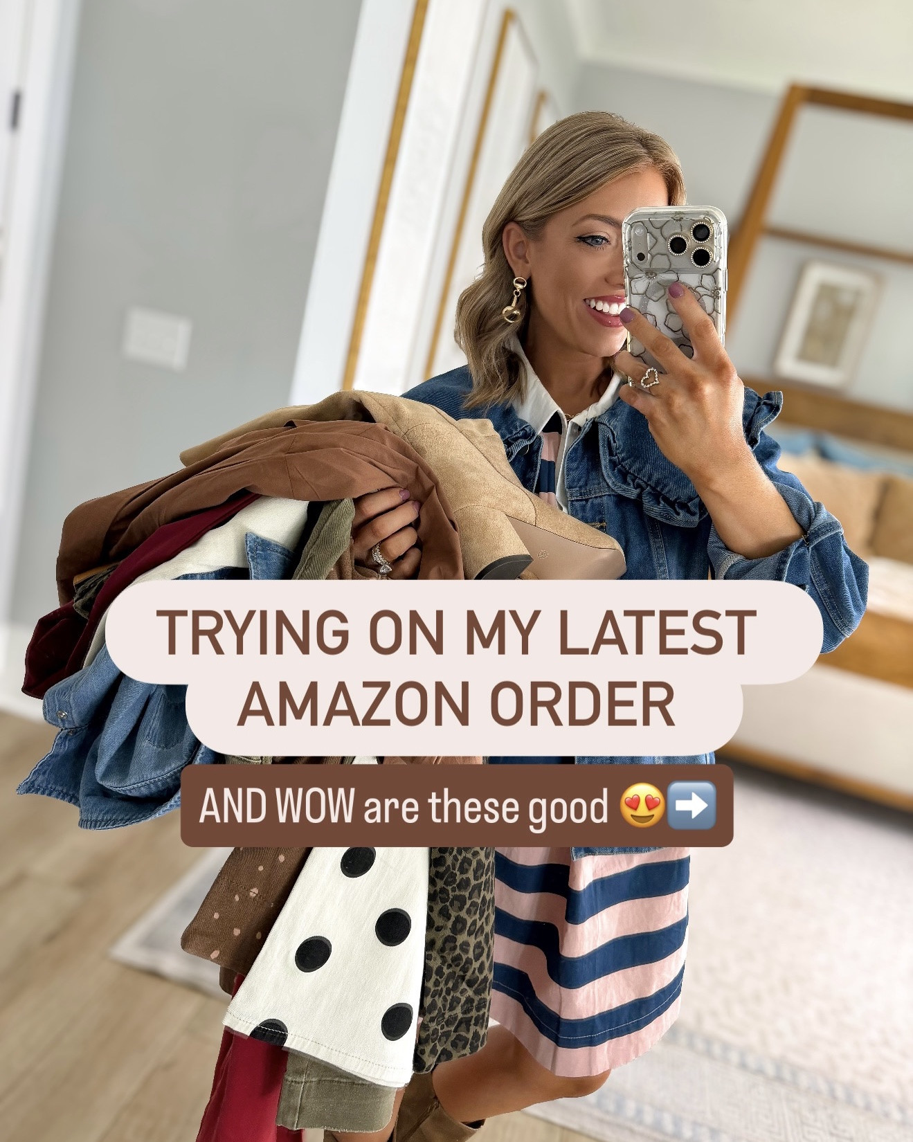 Amazon order try-on and WOW… this one was GOOD 😍👏 So many fun new Amazon fashion finds that are perfect for wearing now and styling into fall!

From the cutest printed dresses and statement denim to leopard print pants, comfy red pull-on pants, denim layers, gorgeous boots and the BEST shoes—this order had so many wins. 🤎 I’m especially loving all of the rich browns, leopard print, polka dots and pops of burgundy for transitioning into a new season!

These are the kind of affordable Amazon outfits that make getting dressed easy—whether you need a casual everyday look, school drop-off outfit, workwear idea, date night look or something a little more dressed up. Which look is your favorite?! 😍

#amazonfashion #amazonfinds #amazonstyle #amazonoutfits #amazonfashionfinds #amazonmusthaves #affordablefashion #affordablestyle #fallfashion #falloutfits #fallstyle #outfitinspo #outfitideas #casualstyle #womensfashion #leopardprint #polkadots #tryonhaul #amazontryon #fashionfinds

#LTKootd #LTKPetite