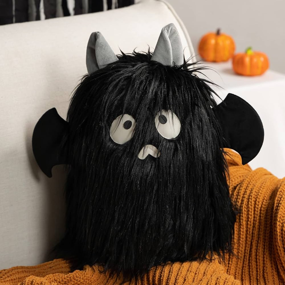 Ashler Halloween Ghost Decorative Throw Pillow, Spooky Ghost Pillow Plush Stuffed Decorative Plus... | Amazon (US)