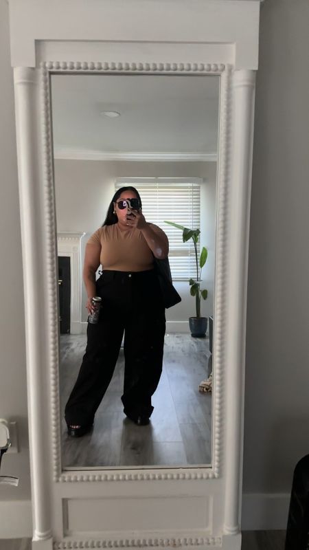 Cargo Pants Outfit 

wearing Klassy network cargos in a 3x because I thought they didn’t stretch but could have done the 2x

wearing skims bodysuit in size 2x and fits perfectly. 



#LTKcurves #LTKstyletip