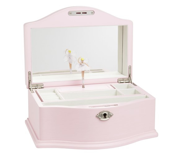 Abigail Jewelry Box Collection - Pink | Pottery Barn Kids