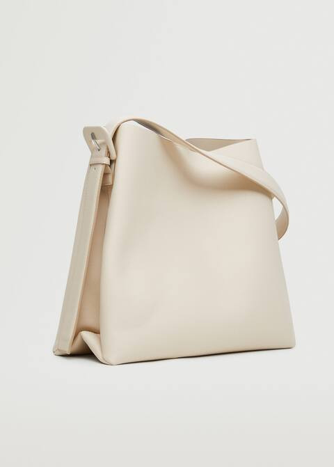 Shopper bag with buckle | MANGO (US)
