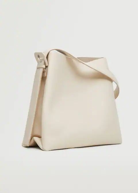 Shopper bag with buckle | MANGO (US)