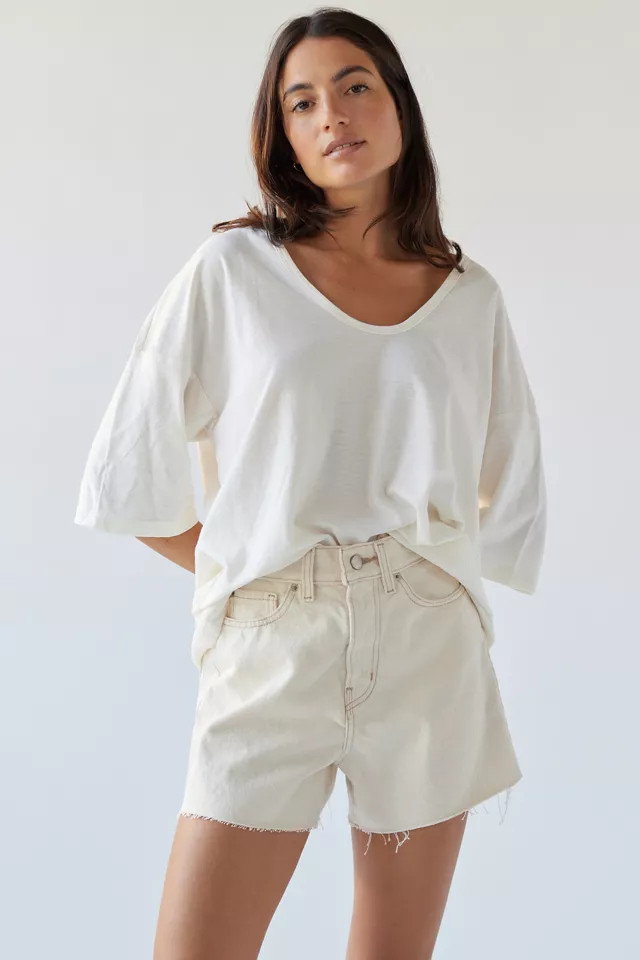 BDG A-Line Cutoff Denim Short | Urban Outfitters (US and RoW)