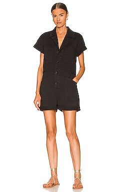 Parker Short Sleeve Romper
                    
                    PISTOLA | Revolve Clothing (Global)