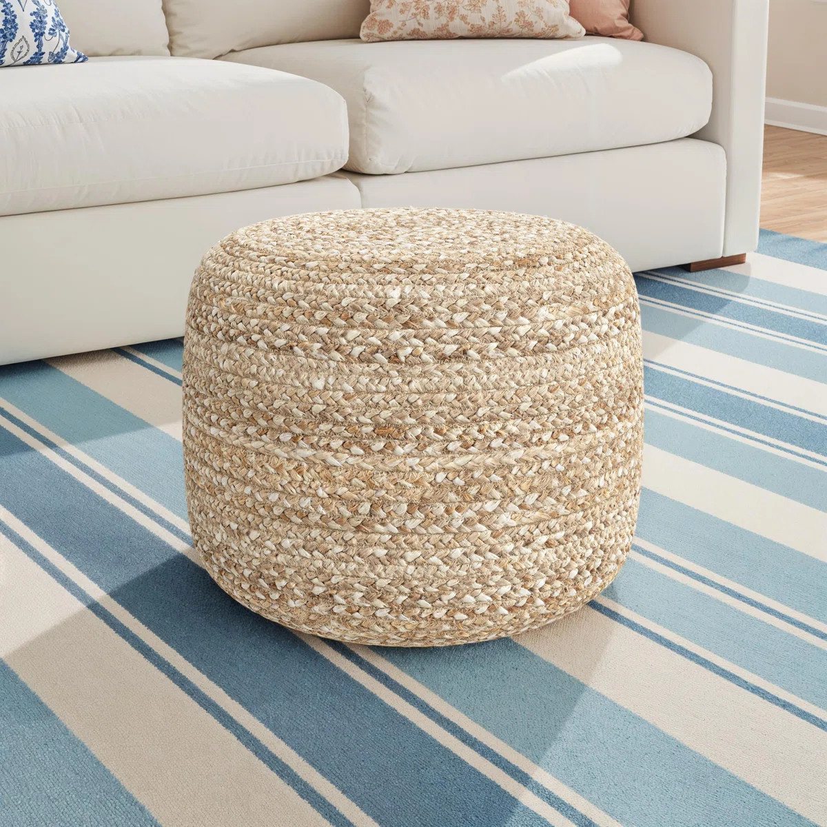 Upholstered Pouf | Wayfair North America