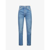 Stardust straight-leg high-rise cotton-blend jeans | Selfridges