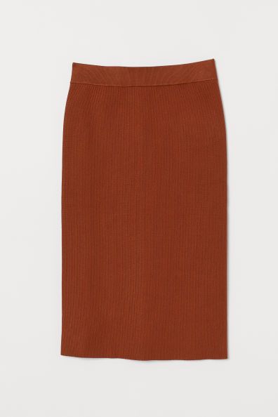 Ribbed Pencil Skirt | H&M (US)