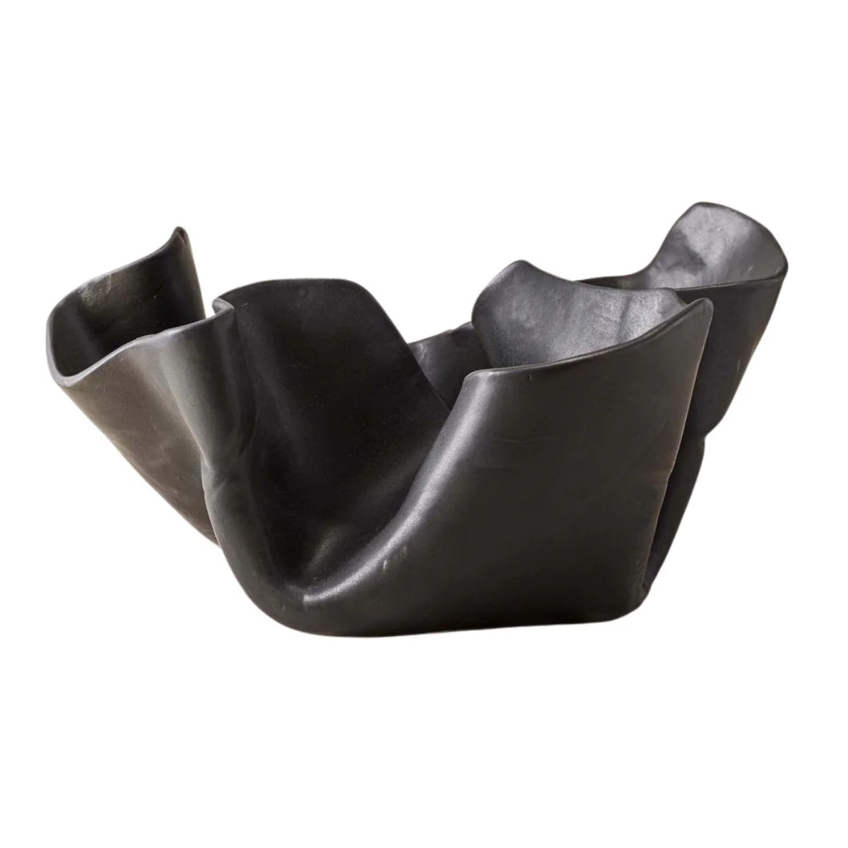 Organic Ceramic Catchall, Grande, Noir
 – Paloma and Co. | Paloma & Co.