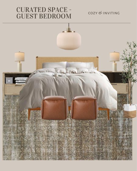 Cozy and inviting curated guest bedroom design

#LTKFindsUnder100 #LTKHome #LTKStyleTip