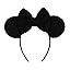 Wool Mouse Ear Headband, Fluffy Hair Bow Hairband, Festival Party Decoration Fashion Headwear for... | Amazon (US)