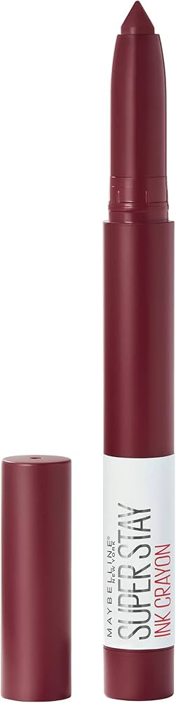 Maybelline Super Stay Ink Crayon Lipstick Makeup, Precision Tip Matte Lip Crayon with Built-in Sh... | Amazon (US)
