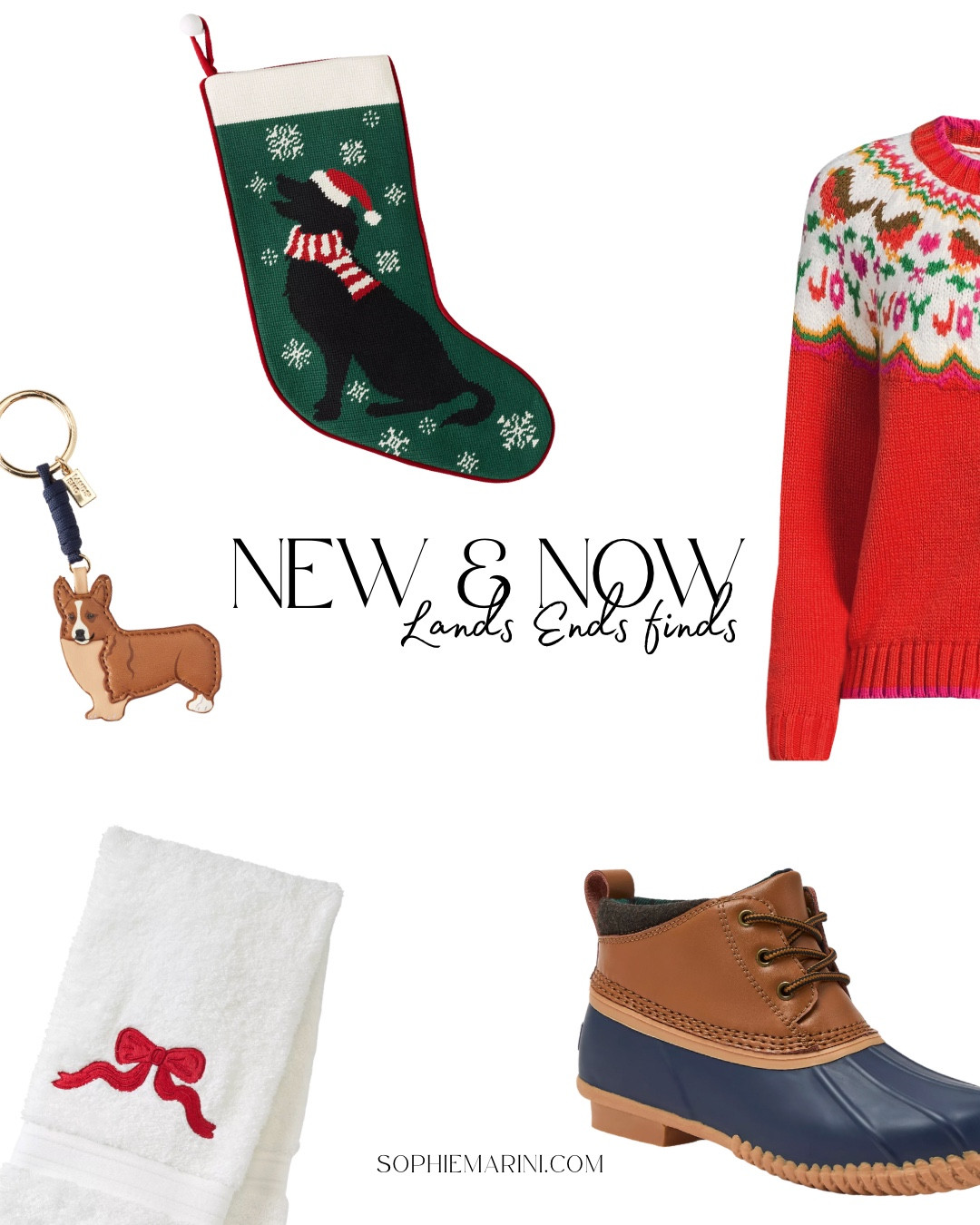 New & Now: Land’s End finds 
[hunter green Buckle Tall Rain Boots, red and pink stripe Poplin Peter Pan Collar Sleep Set, Corgi Bag Charm, dog bag charm, black dog Needlepoint Personalized Christmas Stocking, navy Medium 5 Pocket Open Top Canvas Tote Bag, Waterproof Ankle Duck Boots, bird Fair Isle Cardigan Sweater, red bow Cotton Embroidered Hand Towel] 


#LTKSeasonal #LTKHoliday