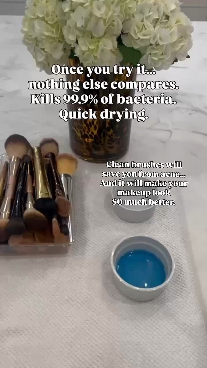 The best product to use when you clean your makeup brushes!

Clean brushes, makeup finds, self care, acne free products, beauty essentials