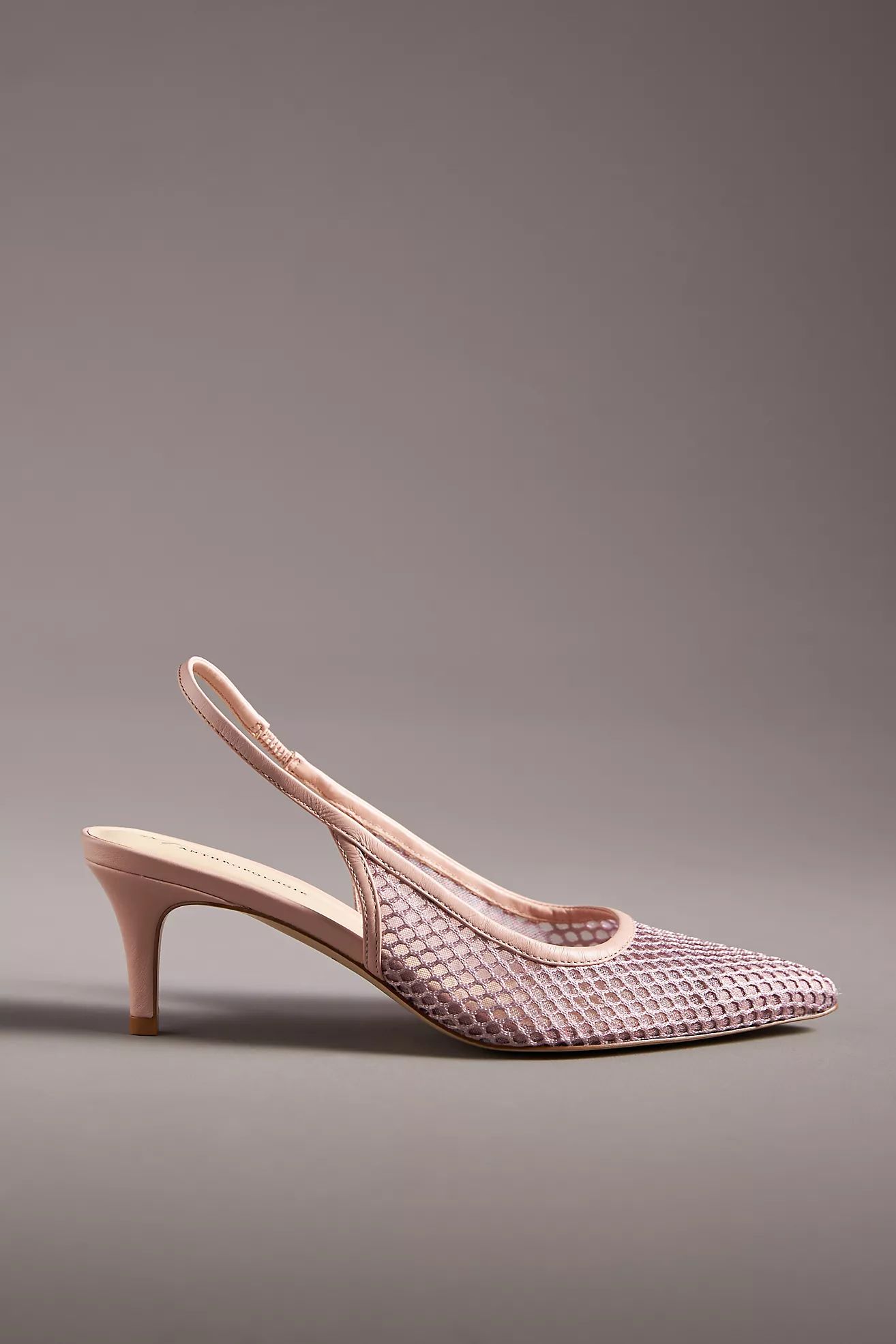 By Anthropologie Netted Slingback Heels | Anthropologie (US)