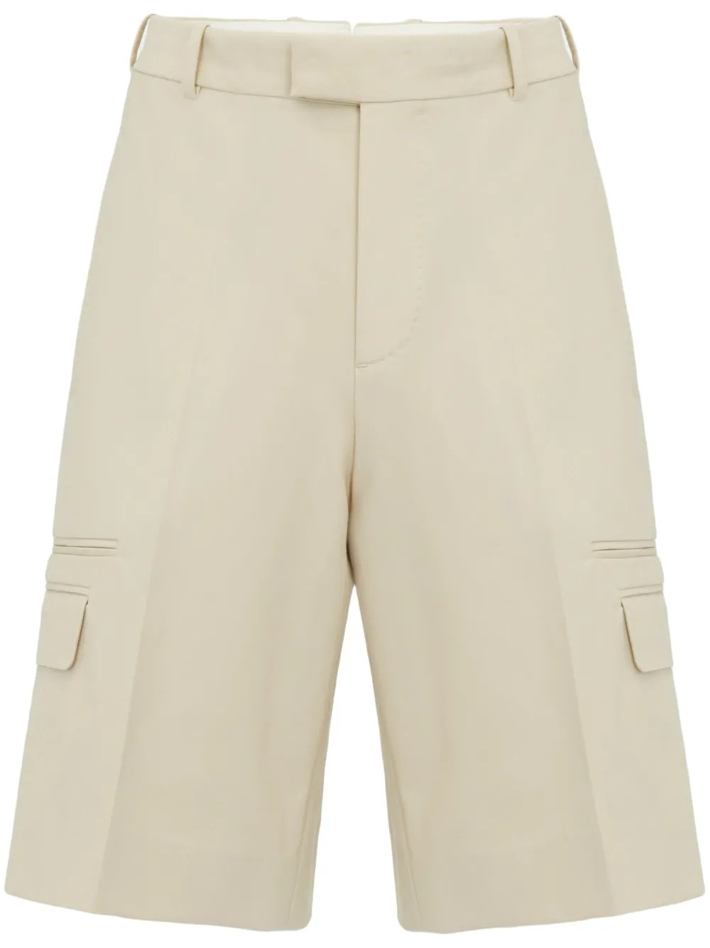 Alexander McQueen Tailored Cotton Shorts - Farfetch | Farfetch Global