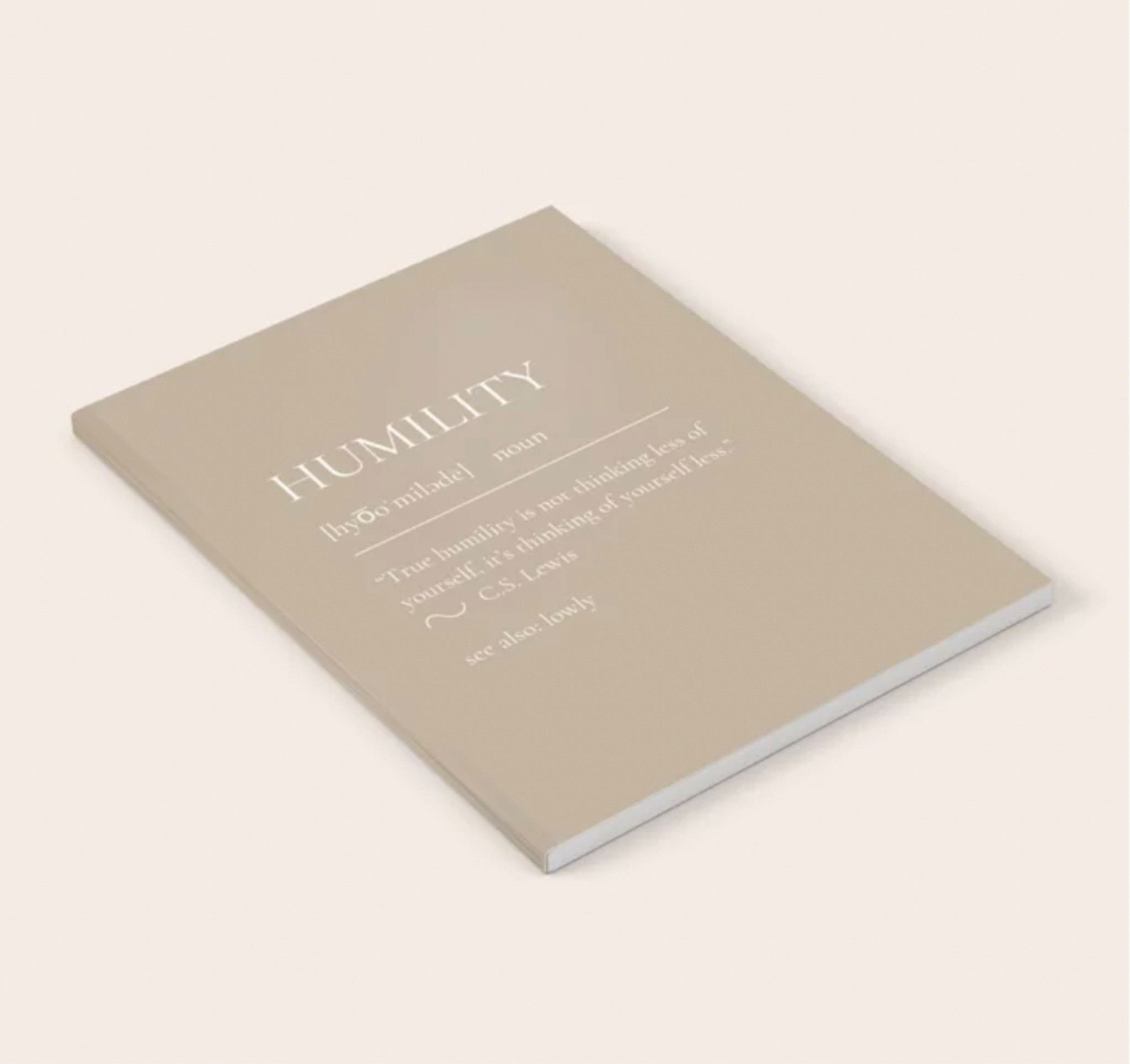 A simple, elegant addition to your desk or night table. The Virtues Collection notebooks are perfect for journaling or notetaking. Also available with Diligence, Gratitude, and Patience covers. Purchase the whole collection for the perfect gift. 

#LTKFindsUnder50 #LTKGiftGuide #LTKOver40