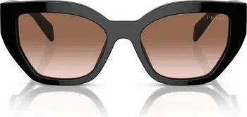 Prada 53mm Butterfly Polarized Sunglasses | Nordstrom | Nordstrom