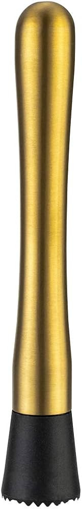 YFS Professional Stainless Steel Cocktail Muddler, Durable Bar Tool, Gold | Amazon (US)