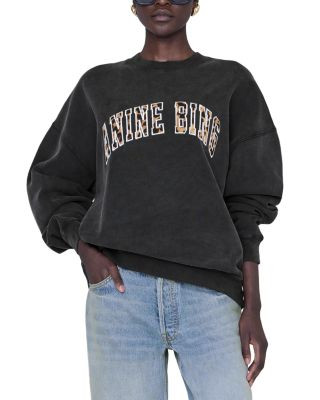 Anine Bing Miles Crewneck Sweatshirt | Bloomingdale's (US)