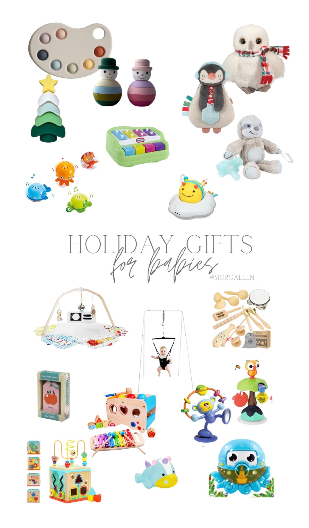 Christmas gift options for babies 12 months and under 

#LTKGiftGuide #LTKHoliday #LTKbaby