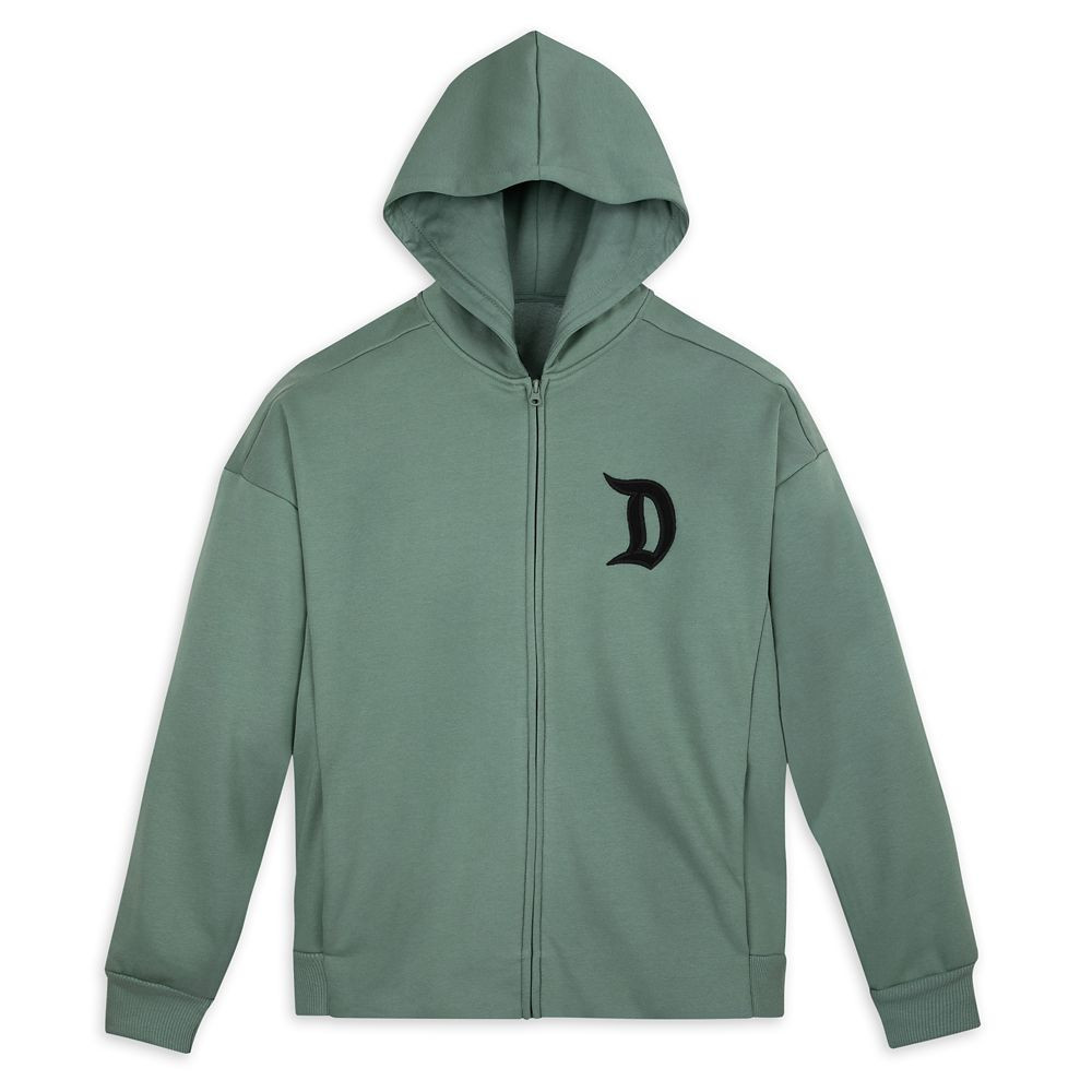 Disneyland Logo Zip Hoodie for Adults Green | Disney Store