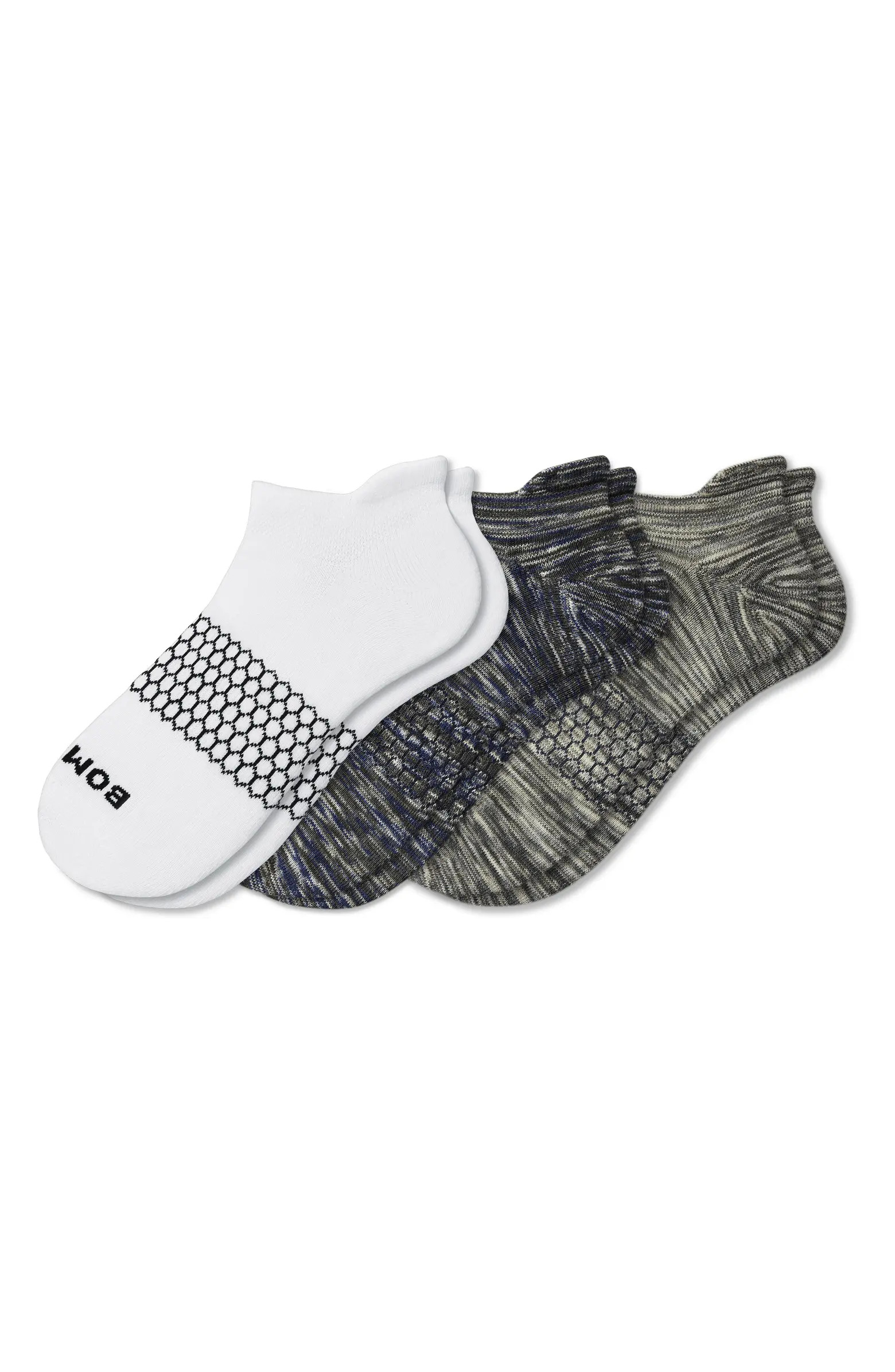 Bombas Space Dye Mix Assorted 3-Pack Ankle Socks | Nordstrom | Nordstrom