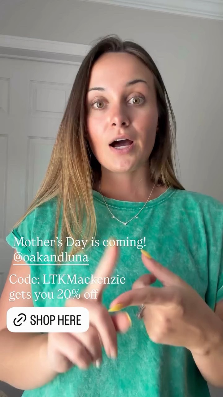 Mother’s Day is coming!
@oakandluna Code: LTKMackenzie
gets you 20% off

#ad

#LTKMothersDay #LTKmomlife