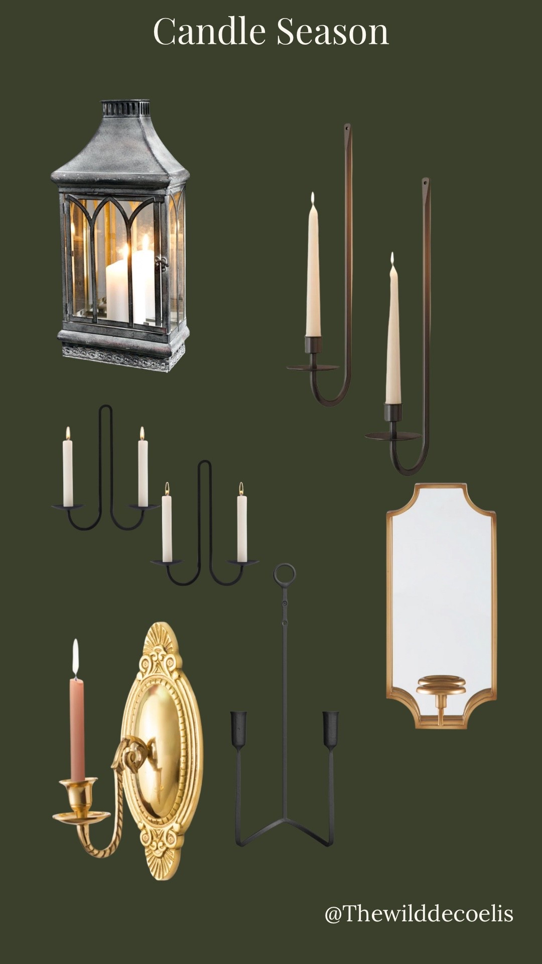 Candle season is here and here’s a round up of some epic wall sconces to help set the mood in dark season  

#LTKcanada #LTKcasa