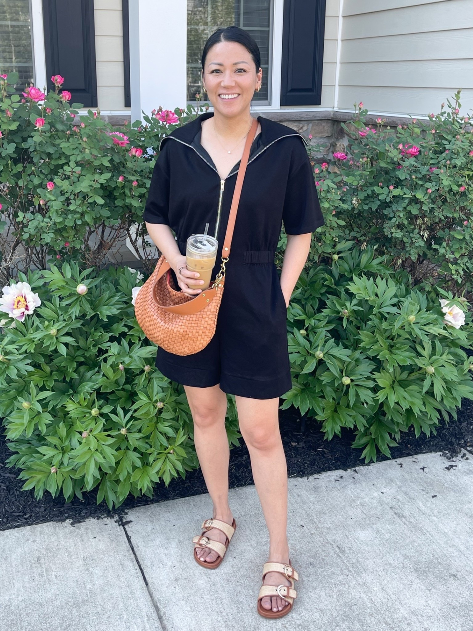 Exact romper not available
Sandals are true to size

#LTKSaleAlert #LTKmomlife #LTKgrwm