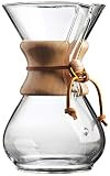CHEMEX Classic Series Transparent Coffee Dowel 6 Cups | Amazon (US)