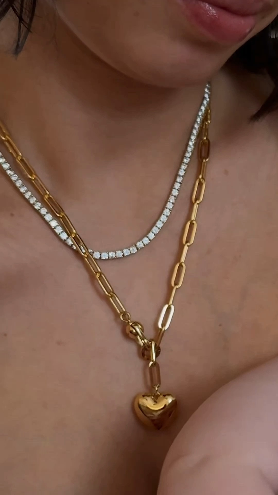 necklace stack 

#LTKVideo #LTKstyletip